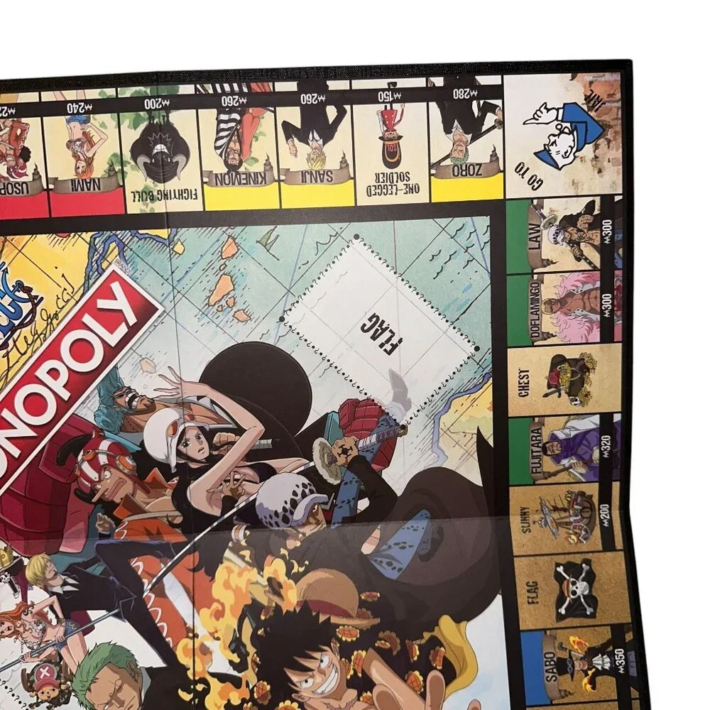 New Hasbro Monopoly One Piece Board Game Game Board Replacement Parts